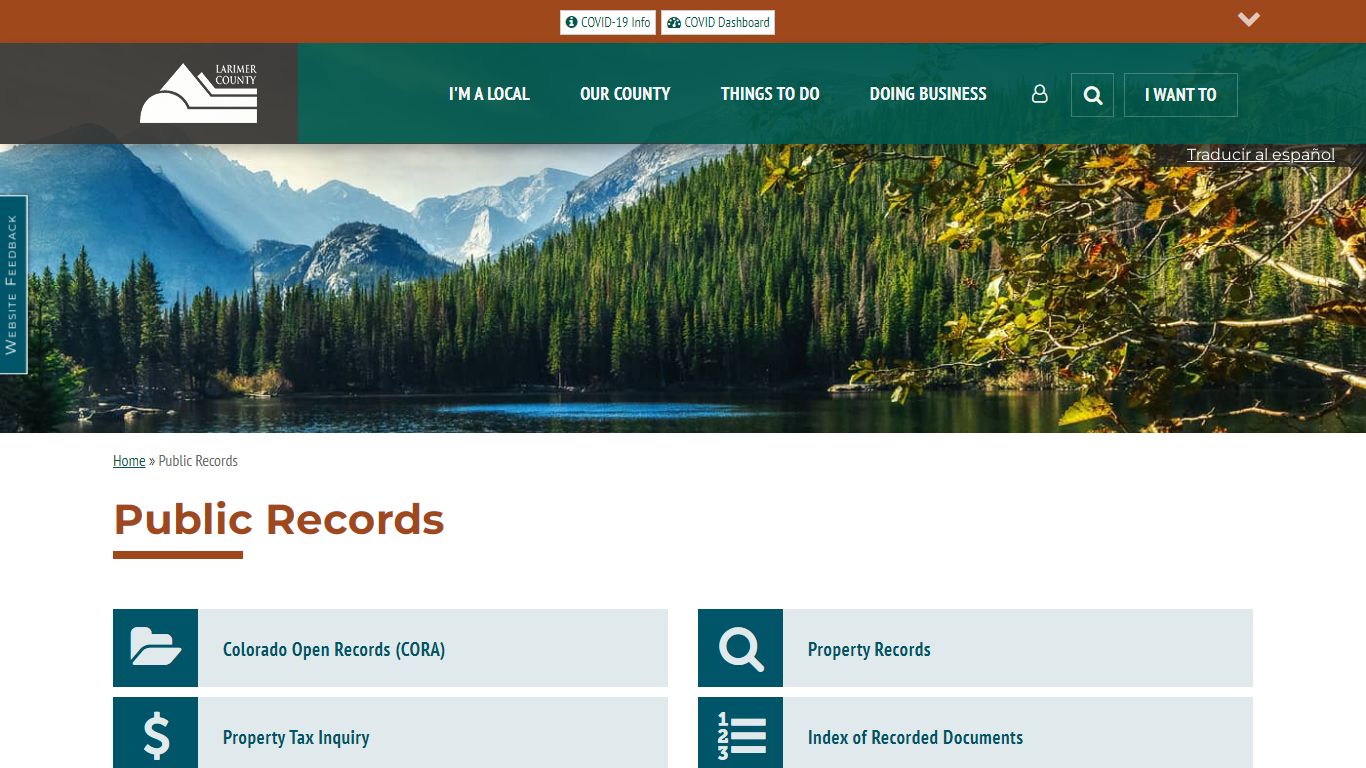 Public Records | Larimer County