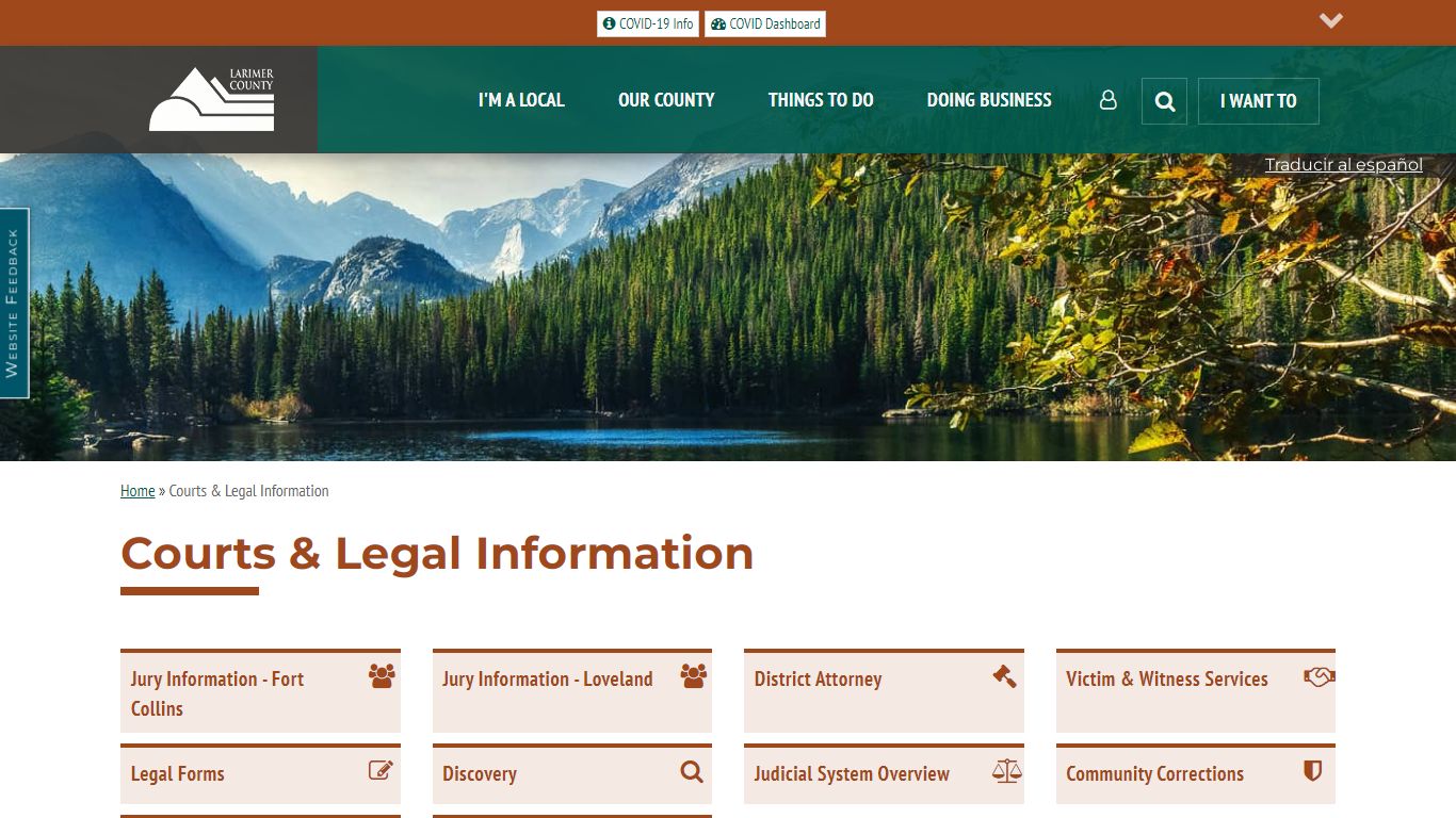 Courts & Legal Information | Larimer County